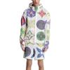 Louis Vuitton Colorful Jumbo Monogram Windbreaker Rain Coat 1A7XJ