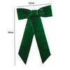 Lystrfac Vintage Velvet Ribbon Bow Barrette Hair Clips For Women Simple Hairpin Top Clip Ladies Hairgrips Hair Accessories
