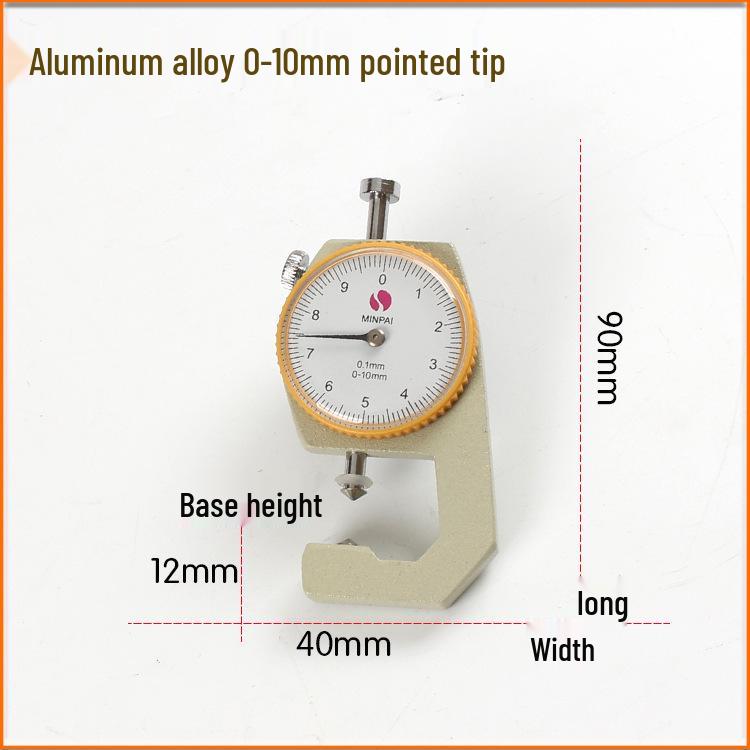 

Digital Thickness Gauge: 10mm & 20mm Flat, Pointed, Curved Heads Vernier Caliper for Steel Pipe