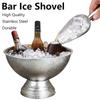 3/1 Stück Edelstahl Eisschaufel Mehrzweck-Getreidekaffeebohnenschaber Süßigkeiten Lebensmittelschaufel Messlöffel Bar Küchenhelfer