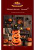Halloween Christmas Inflatable Pumpkin Ghost Tumbler for Bar or Kindergarten Decor with Balloons