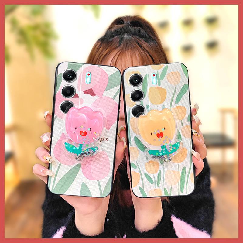 TPU Phone Lens Protection Phone Case For Tecno Camon40 4G/CM5 Waterproof Skin Feel Silicone Back Cover Simplicity Cute