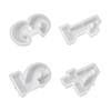 Candle Holder Resin Die Candlestick Silicone Flexible Reusable Creative Number Handmade
