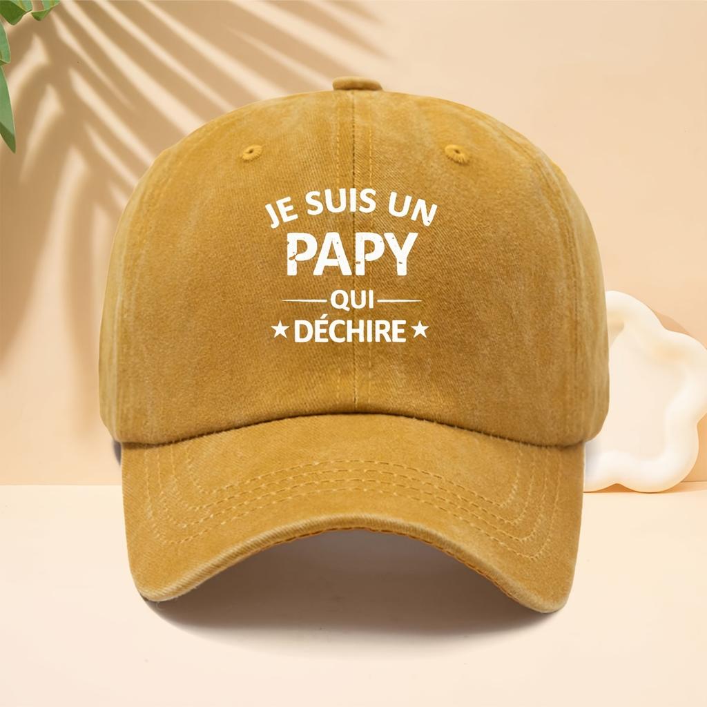 Baseball Cap Trendy Old Denim Peaked Trucker Hat
