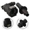 Fuel Line Quick Release Connector 90 Degree Elbow SAE 9 89 Nylon Hose with 8mm (516 ) Inner Diameter Fast and Tool Free Assembly