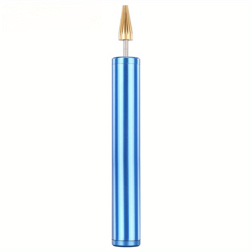 

1PC Leather Craft Edge Oil Pen Leather Dye Pen Stainless Steel Brush Brass Head Applicator Paint Roller Tools for Leathercraft DIY синий