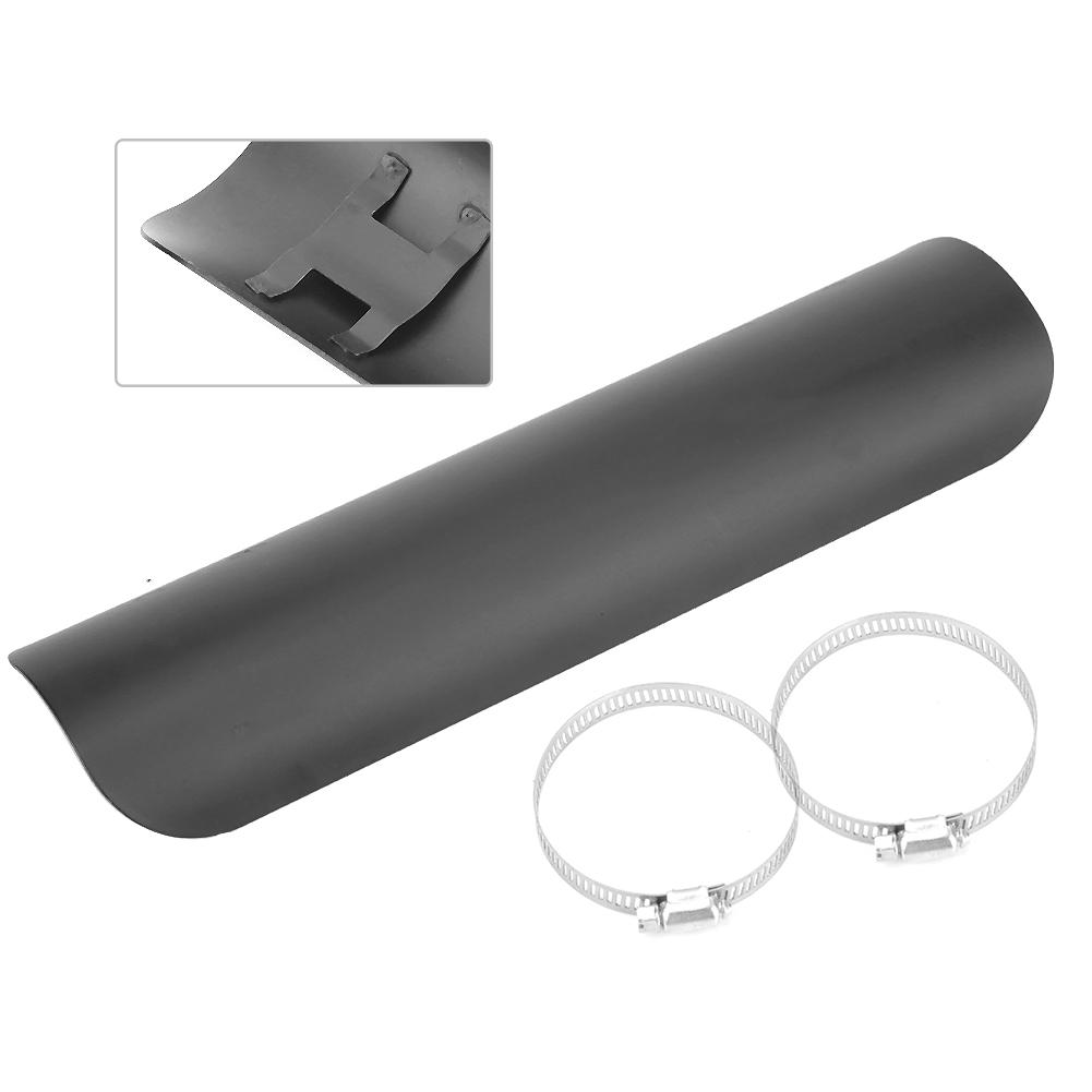 Exhaust Pipe Heat Shield Plate for Universal Motorcycle 2.0 2.76in