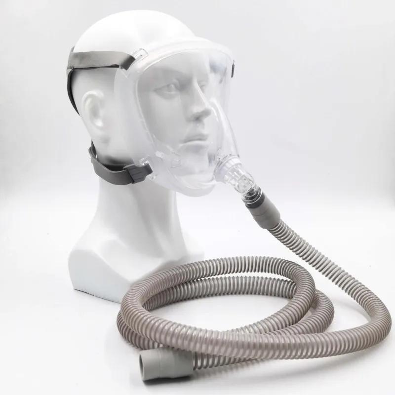 

Маска CPAP Повна для обличчя для Philips Маска для всього обличчя Авто CPAP BiPAP Проти хропіння Сон Запобігання апное СОАС СОАГС Маска