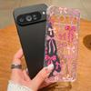 Pink Bowknots Pattern Case For Google Pixel 9 Pro XL 9A Shockproof TPU Silicone Clear Soft Cover