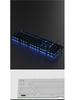 Luminous Wired Keyboard & Mouse Set with Floating Keycaps - USB, Mechanical Feel for Gaming Desktops & Laptops