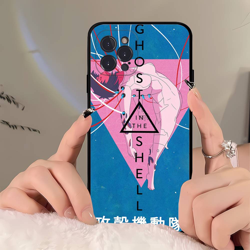 Anime G-ghost In The S-shell Cartoon Phone Case For IPhone 16 15 14 11 12 13 Mini Pro XS Max Cover 6 7 8 Plus X Funda Shell