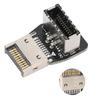 Front Panel Internal Connector Computer Motherboard USB3.1 10G TYPE E 90 Degree Angle Adapter(PH74 B (10354) )