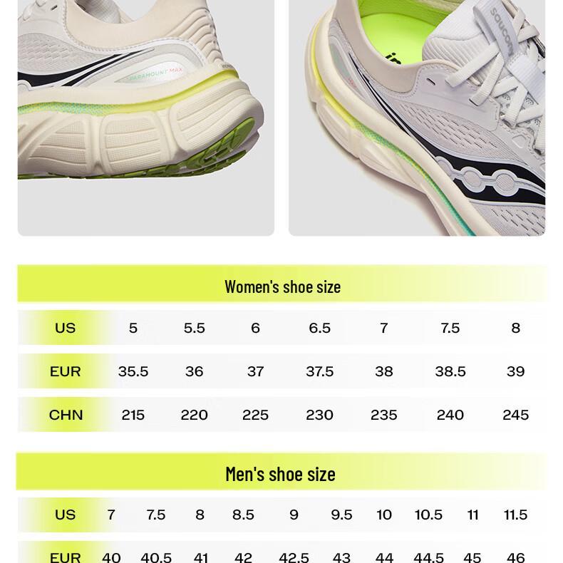 Saucony Paramount Series Unisex Running Shoes