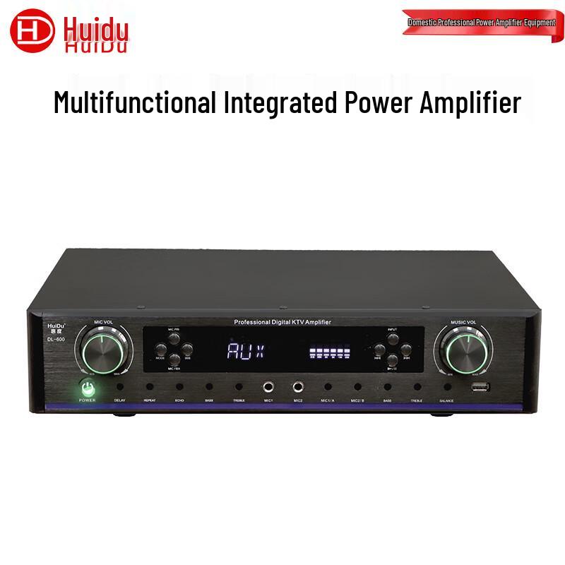 

HuiDu DL-600 Професійний аудіо підсилювач потужності (версія CN)