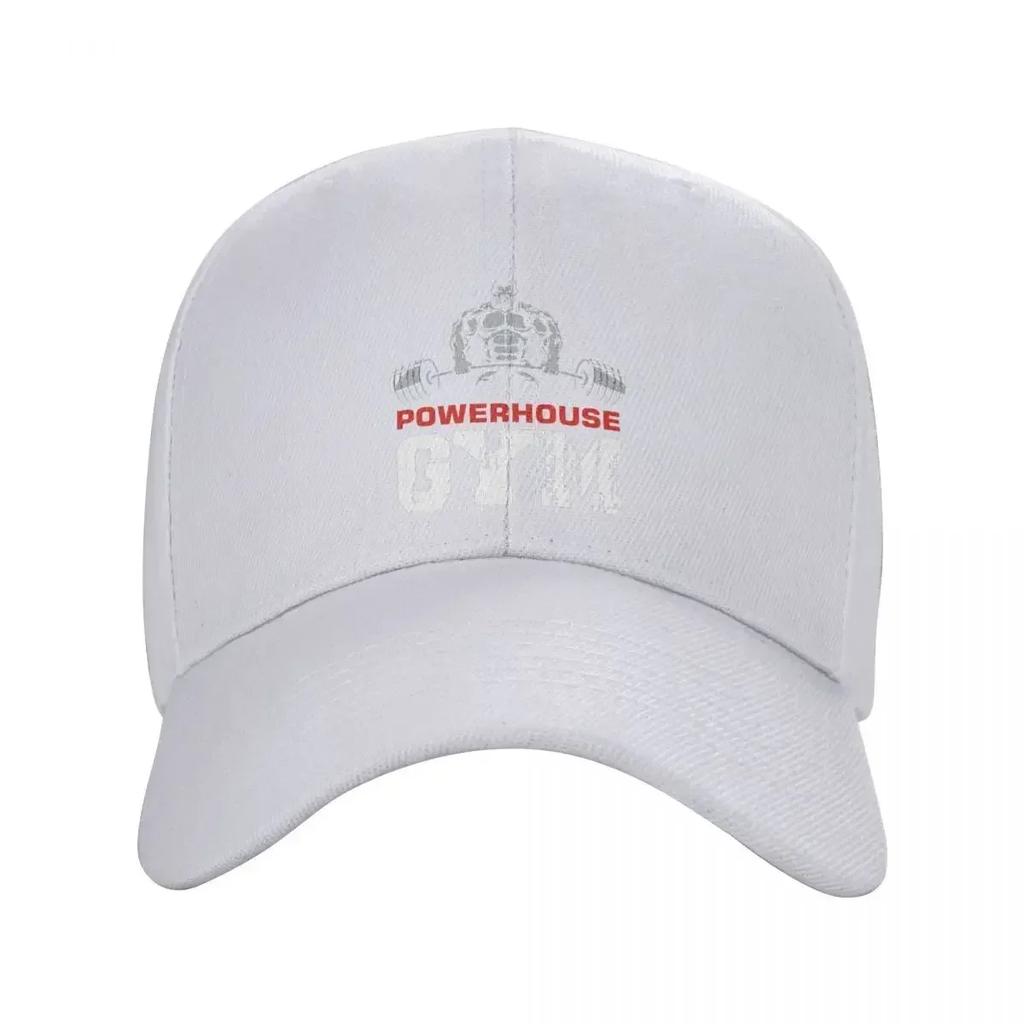 Fashion Bodybuilding Fitness Powerhouse Gym Baseball Cap Women Unisex Custom Adjustable Adult Dad Hat Hip Hop Snapback Caps