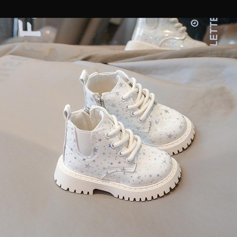 Dziecięce Wiosenne i Jesienne Nowe Buty Chłopięce Kozaki Dziewczęce Miękka Podeszwa Casualowe Buty Dziecięce Pojedyncze Kozaki Krótkie Kozaki