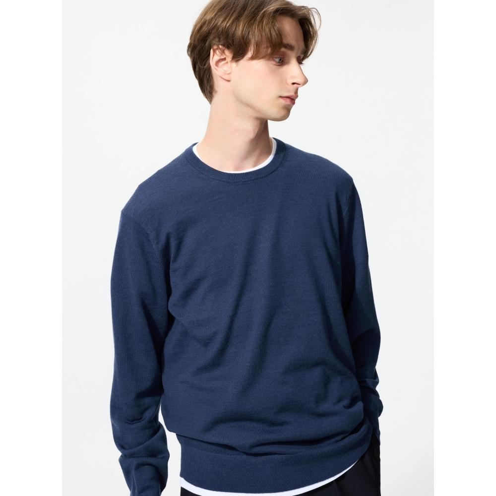 Uniqlo Japan Merino Crew Neck Sweater