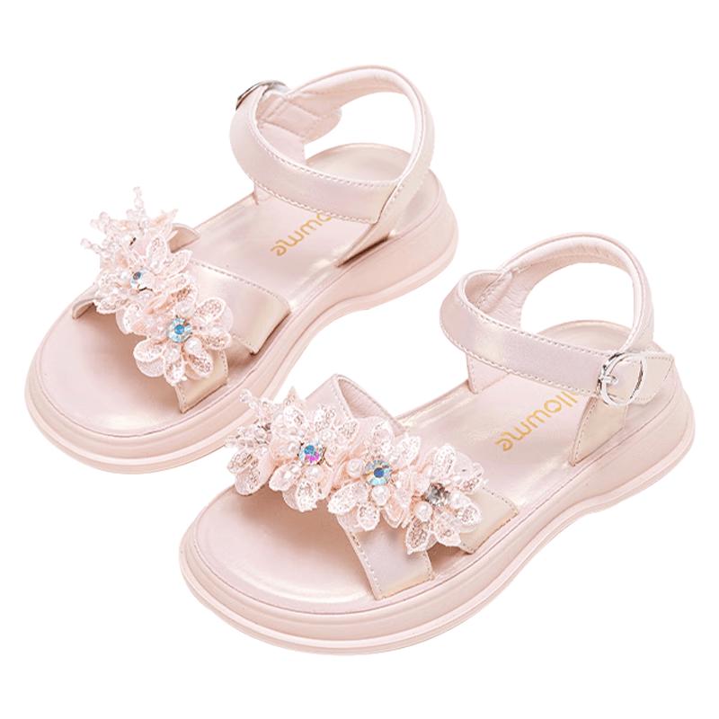 Fuluomi Girls Summer Princess Beach Sandals 30