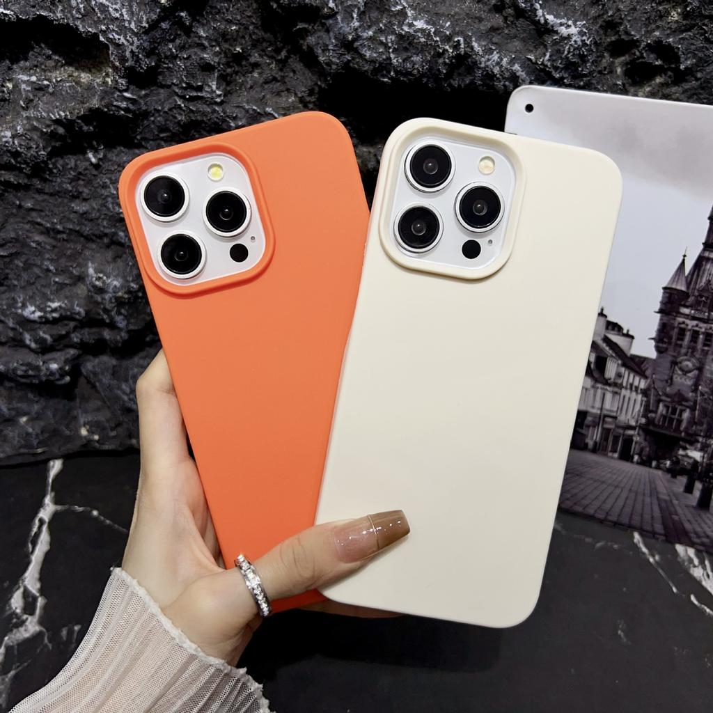 Skin Matte Large Opening Mobile Phone Case Is Suitable for Apple 15PROMAX Creative 14/13 Soft Case 12 Trend 11