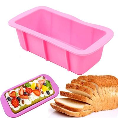 Diy Rechteckige Form Silikon Kuchen Form Muffin Tablett Seife Form Backform ZKStar WBL