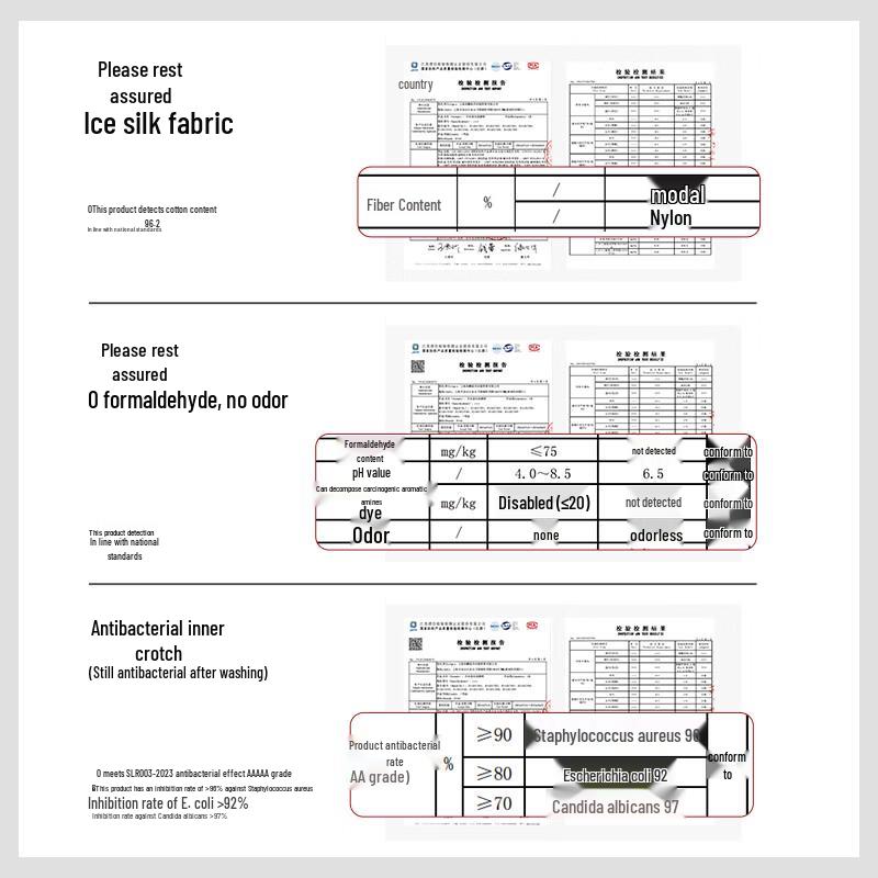 Yalu 'Oyster Care' Modal Men's Antibacterial Ice Silk Boxer Briefs Multi-pack