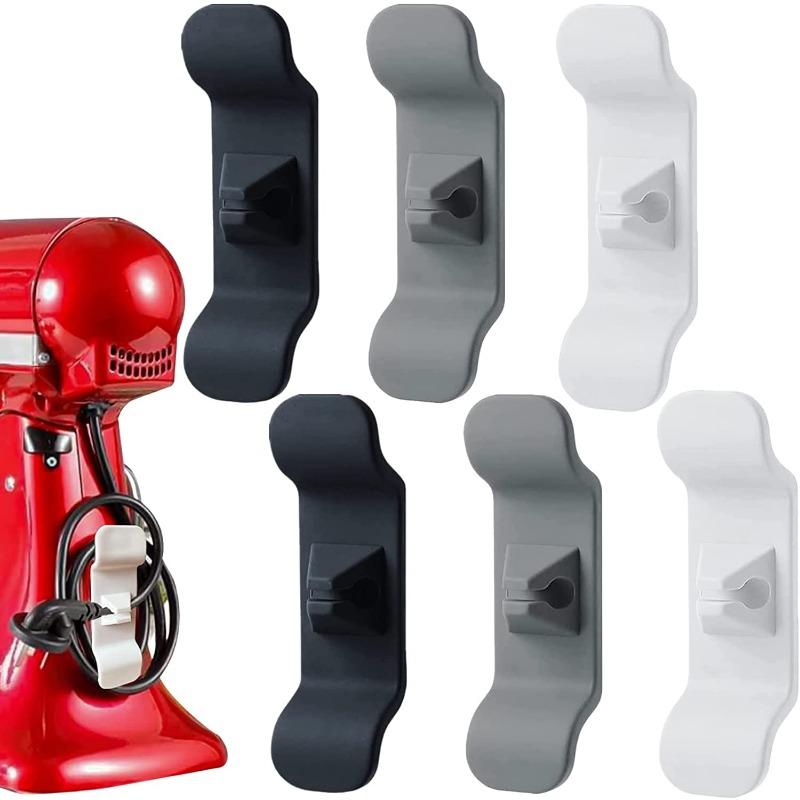 Top Quality Cord Wrapper Cable Holder Clip Clamp Cord Organizer Cables Storage For Kitchen Mixer Blender Coffee Maker Air Fryer