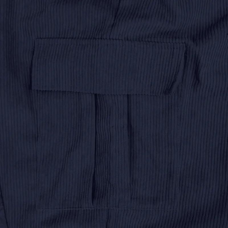 Spring and Autumn Corduroy Men's Retro American Loose Tooling Multi-pocket Straight Casual Trousers