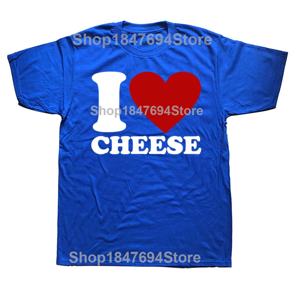 Funny I Love Cheese Graphic Tshirts Men Womens Fashion Casual Tshirt 100 Cotton Loose Oversized Vegan Fiend T Shirt