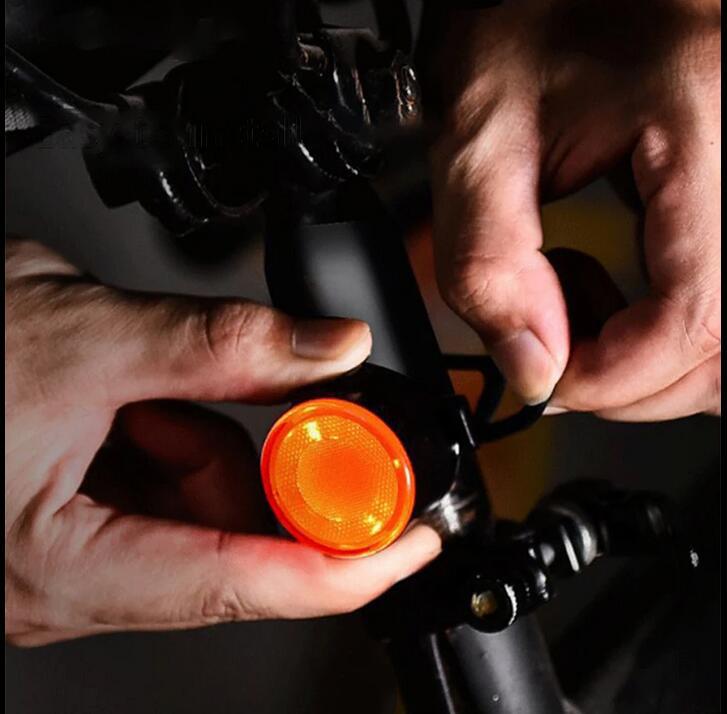 Wiederaufladbare Fahrradbeleuchtung, Outdoor-Sport, wasserdichte Fahrrad-Warnleuchten vorne und hinten
