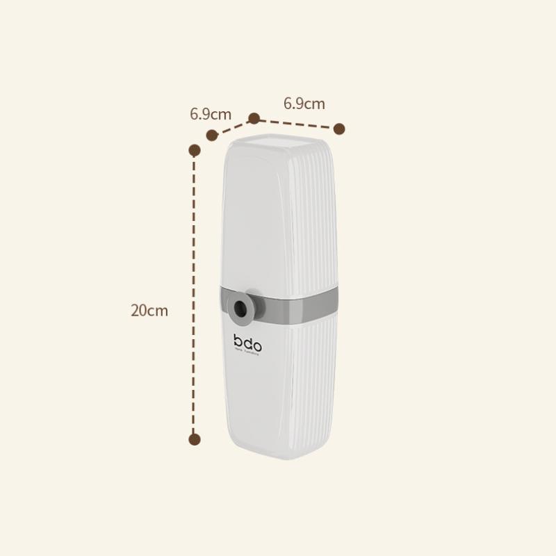 Portable Travel Toothbrush Holder Durable Plastic Perfect For Camping Bathroom Accessories Travel Home Daily Use Essentials