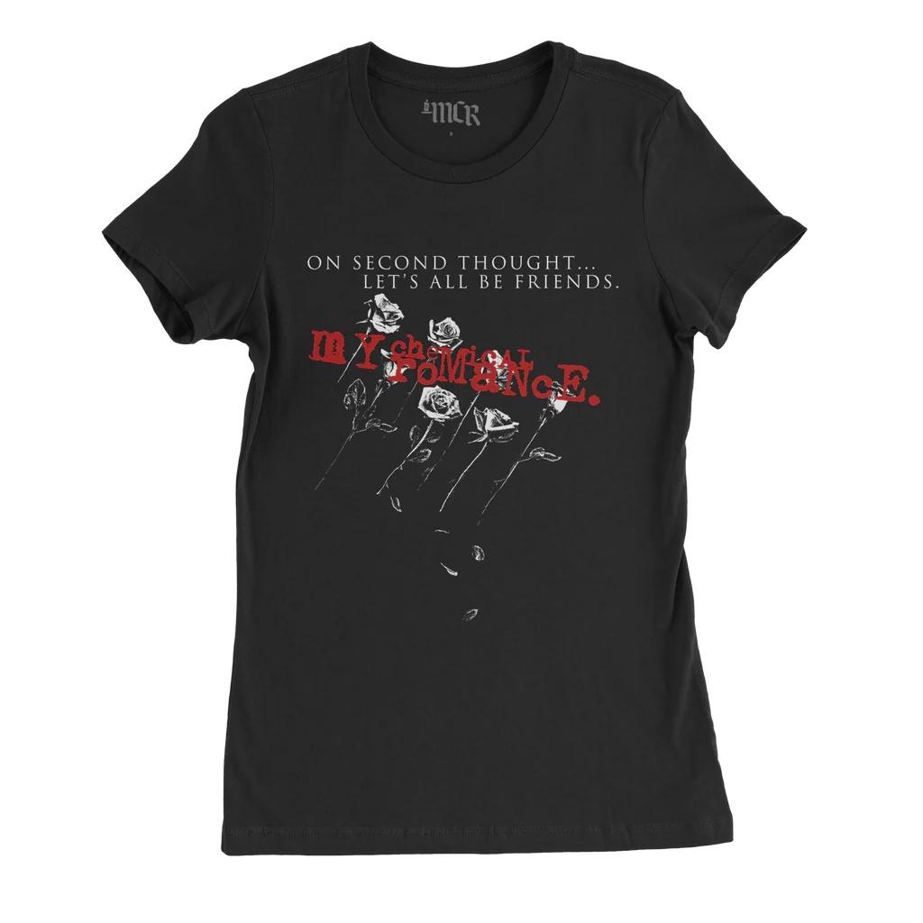 2026 Damned Tee My Chemical Romance Rock Oversized Cotton High Quality Men Women Punk Intage Pr