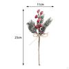 Mini Weihnachts-Kunstblumen-Beeren-Zweige für Hochzeitsgeschenkverpackungen