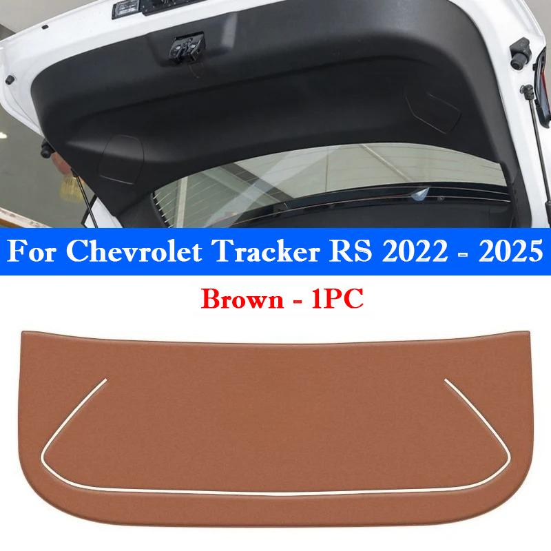 For Chevrolet Tracker RS 2019-2026 Car Trunk Door Anti Kick Pad Tailgate Anti-Scratch Protective Sticker Interior Cargo Liner