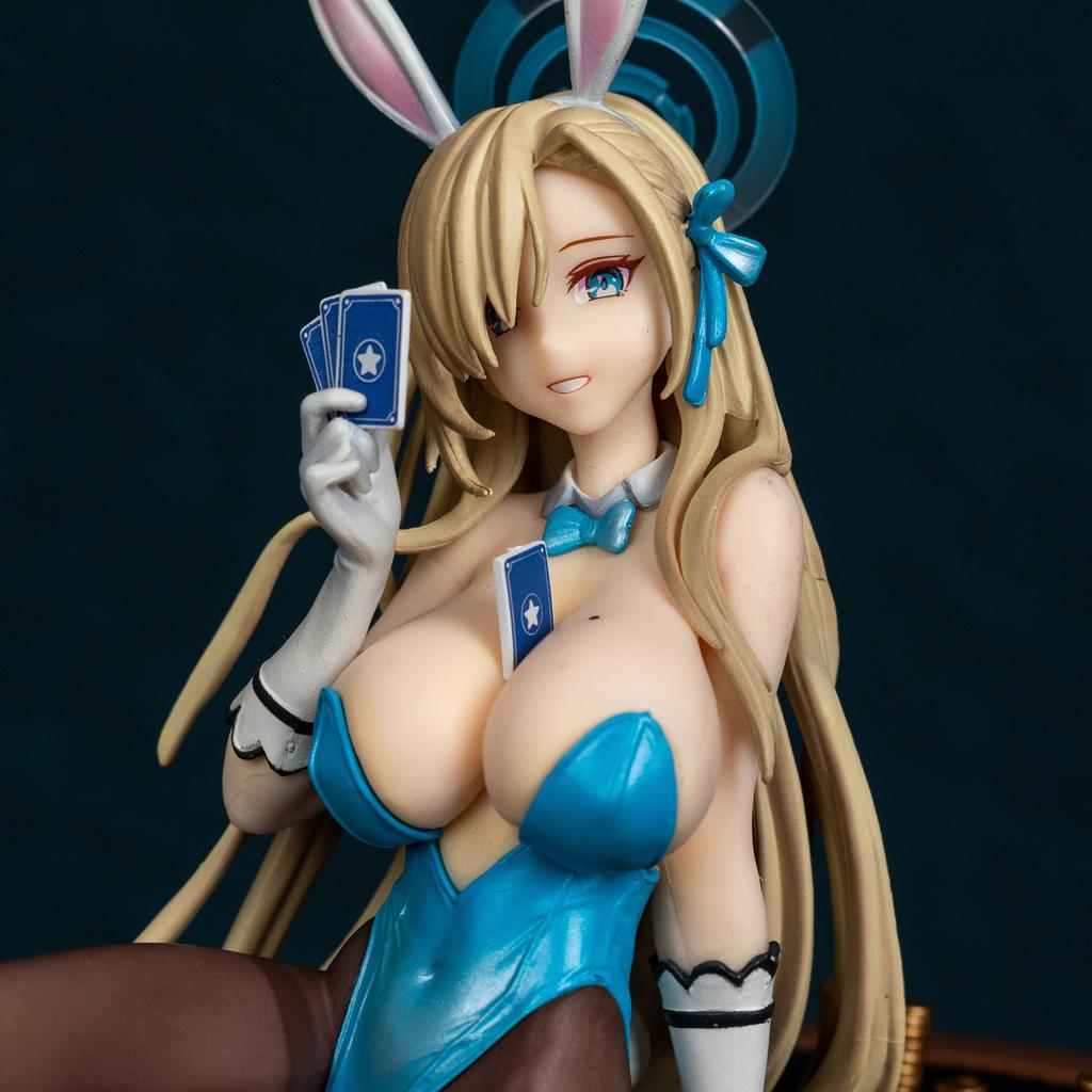 New Blue Archive Figure Ichinose Asuna Anime Bunny Girl Pvc Action Figure Toy Game Statue Adult Collectible Model Doll