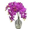 1Pcs 9-Head Flowers 38inch Artificial Butterfly Orchid Bouquet Artificial Flowers for Wedding Decoration Home Garden Room Decor
