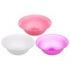3pcs Round Plastic Wash Basin Soaking Tub Portable Washbasin Face Cleansing Bowl for Washing Cleaning Washing Dishes Laundry Kitchen