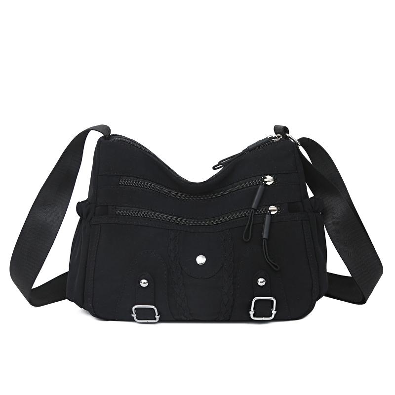 Middle-Aged Mother Bag Multi-Compartment Shoulder Bag Women s Multi-Compartment Crossbody Bag
