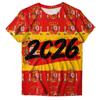 Women Casual Pullover T Shirt Short Sleeve Crew Neck Letter Print Top for Spain 2026 Soccer Support Fans