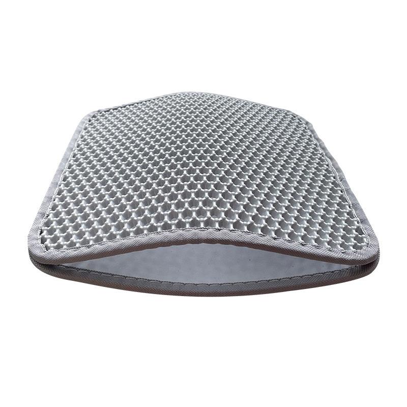 Litter Cat Mat Tray Mat Of Large Size Double Layer Honeycomb Waterproof Holes