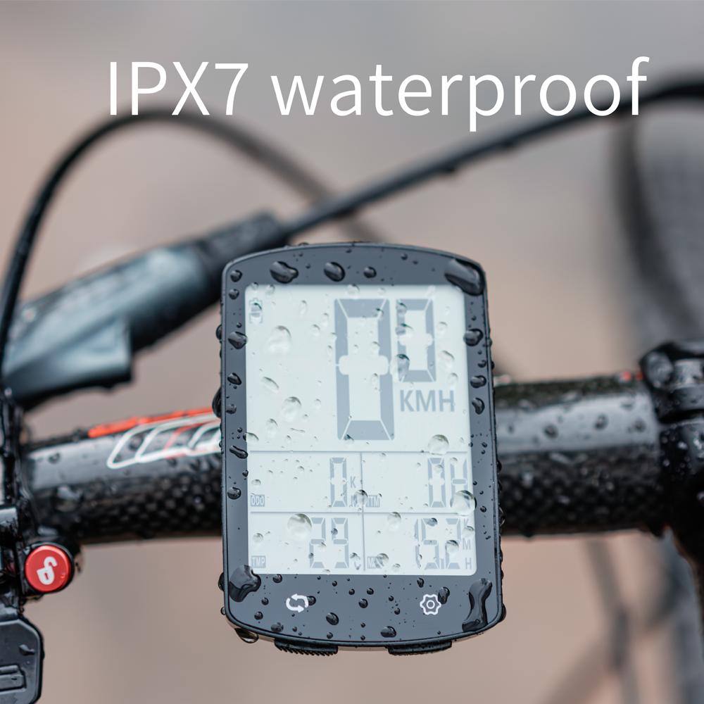Bike Computer Large Screen Ultra-Long Life Battery Multi Function  Wireless Bicycle Speedometer Odometer with Backlighter with
