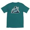 Santa Cruz Skateboards Shirt Split Nicht Ein Punkt Türkis