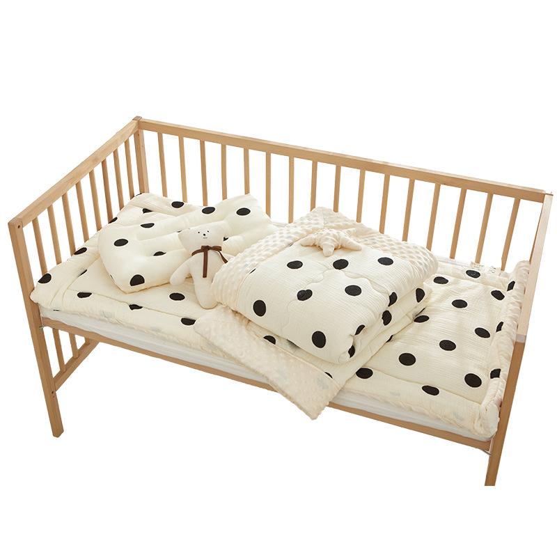 Set de lenjerie de pat pentru copii de grădiniță Clasa A: Plapumă, Pătură, și Pernă