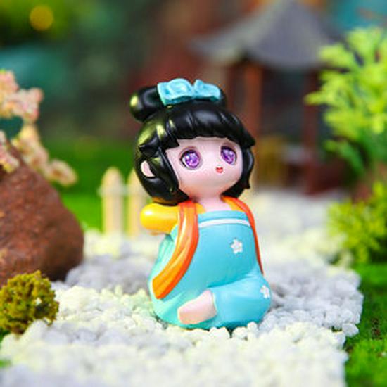 Ornamenti da scrivania con fanciulle cinesi retrò delle Quattro Bellezze - Regalo di compleanno creativo fatto a mano per amici e migliori amici
