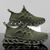 Mens Running Shoes Big Size Lightweight Breathable Mesh Sports Shoes Anti Slip Shock-absorbing Casual Trendy Sneakers for Man