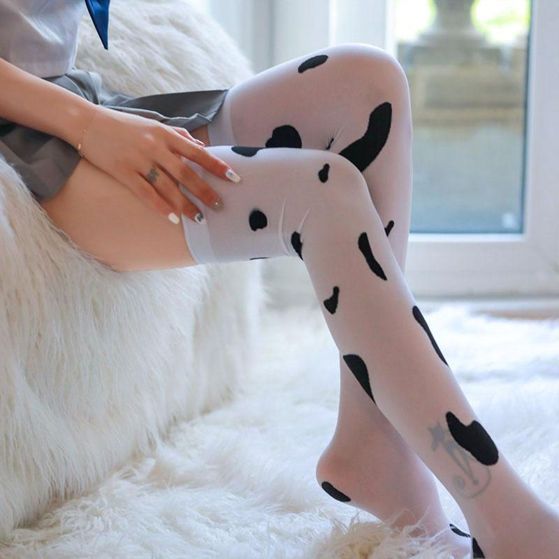 cow thigh highs
