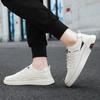 Tênis de corrida masculinos luxuosos para corrida ao ar livre para calçados masculinos, tênis leves e casuais para treinamento, tênis de skate, couro