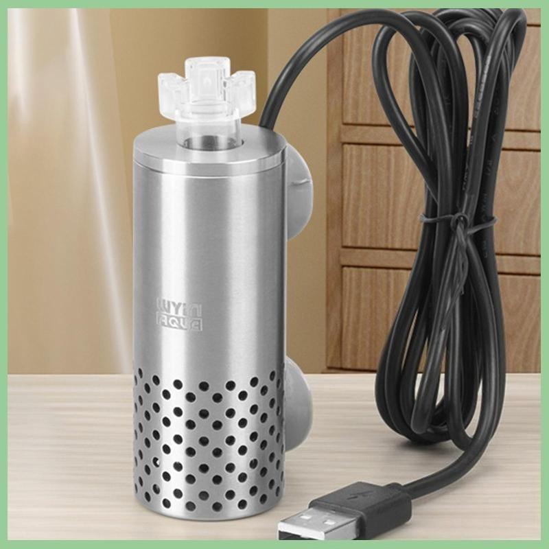 USB Power Aquarium Home Efficient Cleaning Filtration System Oil Film Processor Electric Oil Film Remover Electric Oil Skimmer