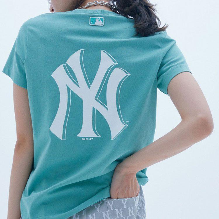 MLB Set-in Sleeve T-Shirt Unisex Green 31TS03131-50K