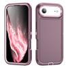 For iPhone 17 Air Case PC+Silicone+EVA 3 in 1 Shockproof Phone Cover