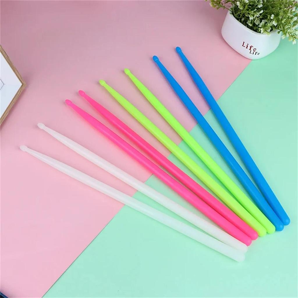5A Luminous Drum Stick Light Up Drum Sticks Fluorescent Drumstick for Dark Stage